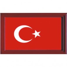 Çerçeveli Türk Bayrağı